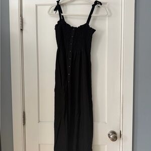 Emerson Fry Black Maxi Dress